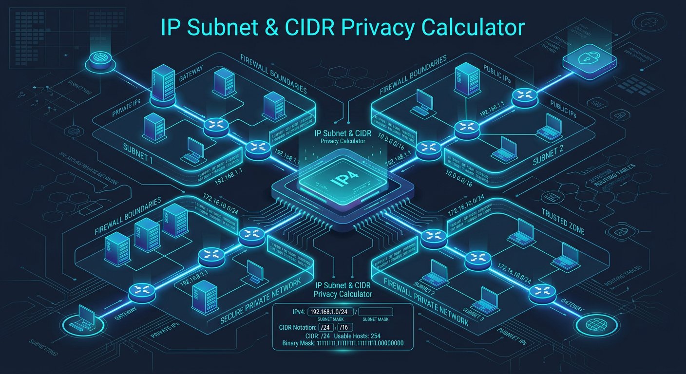 IP Subnet & CIDR Privacy Calculator